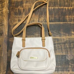 Multi sac and Tan Crossbody Bag with Adjustable Strap  preowned